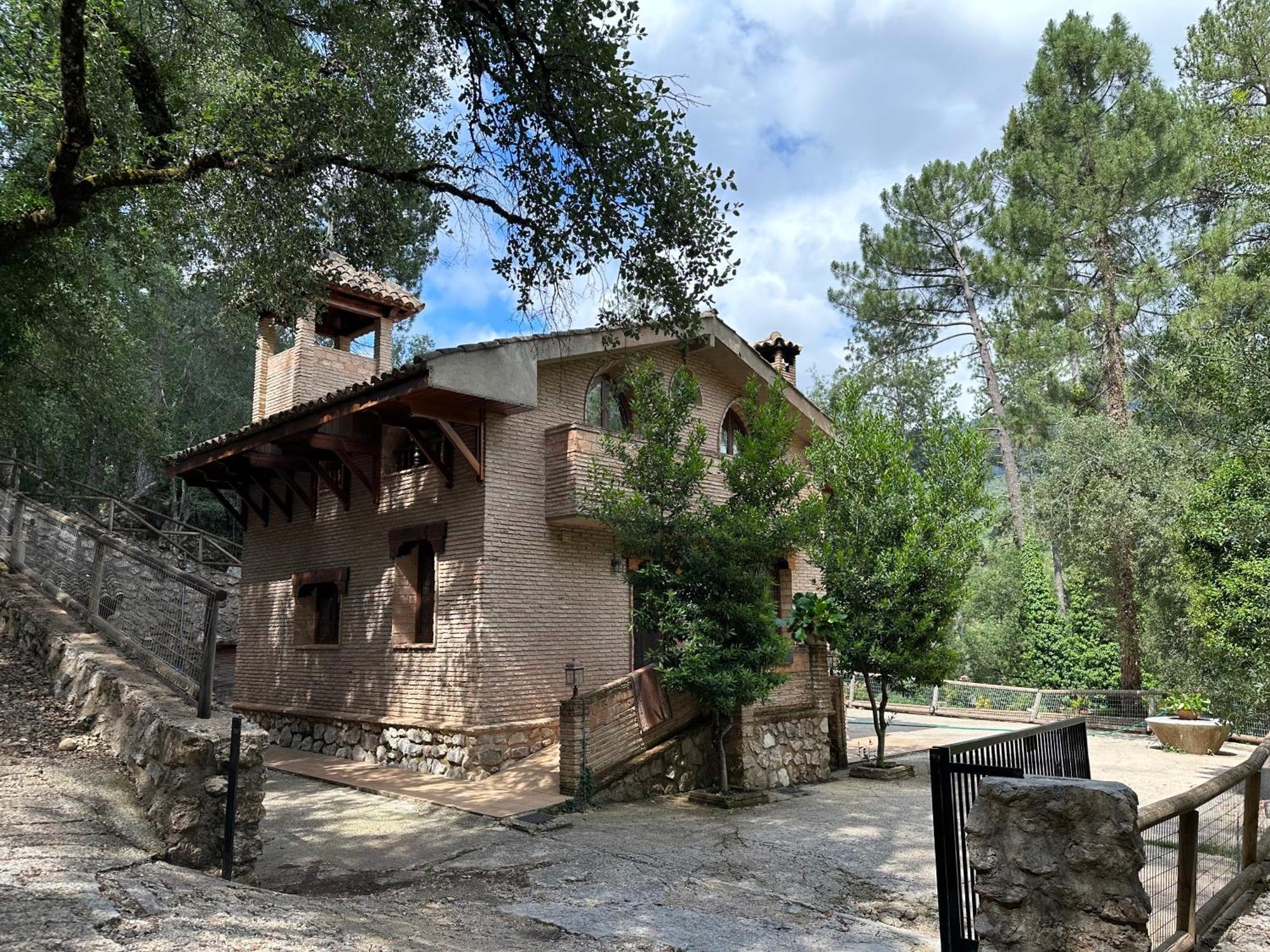 アロヨ・フリオ Casa Rural Ermita Santa Maria De La Sierraヴィラ エクステリア 写真